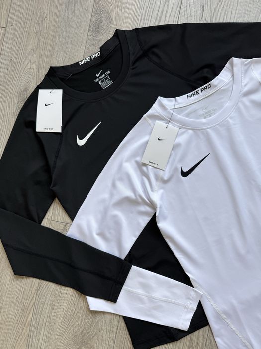 Рашгард Nike Pro Combat (для спорта, зала, термо)