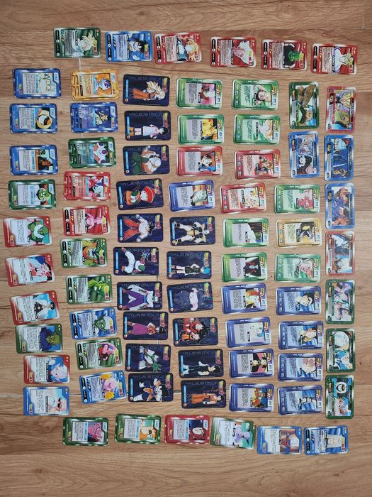 Tazo pokemon  oraz karty dragon ball chio