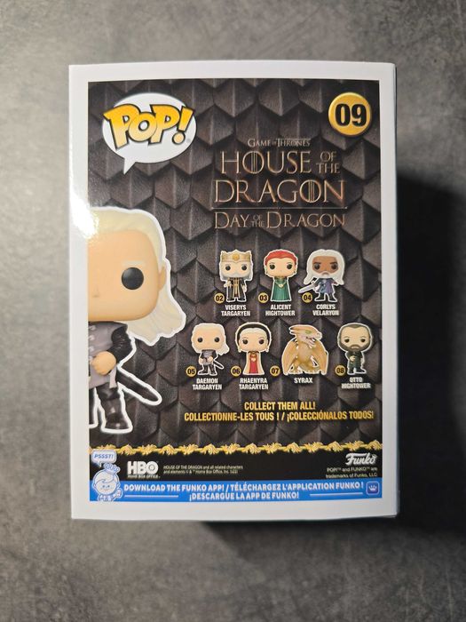 Daemon Targaryen with dragon egg 09 Funko Pop Ród Smoka