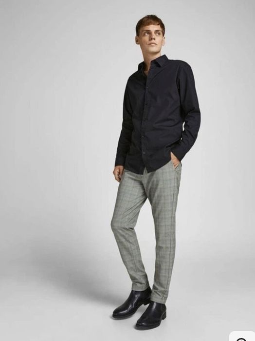 Брюки штани класичні чоловічі Jack & Jones Marco, розмір 34/32