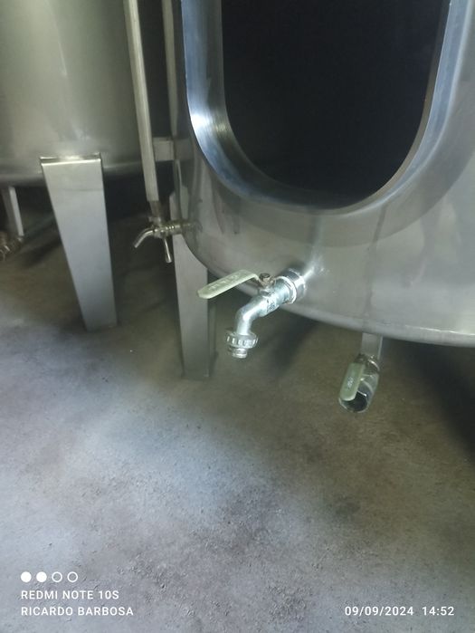 Cubas inox 550 litros
