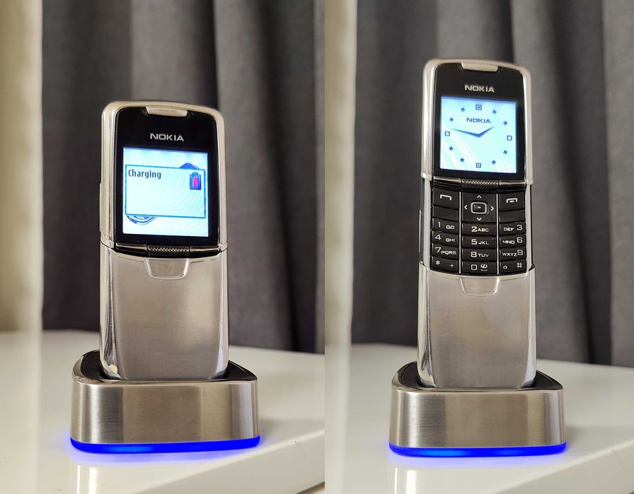 NOKIA 8800 CLASSIC SILVER ! 100% Оригинал Made in Germany !