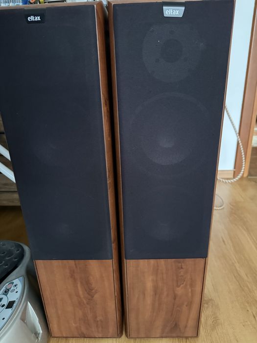 Denon kino domowe 5.0 AVR-1306 + DVD-1730 + kolumny Eltax | komplet + piloty