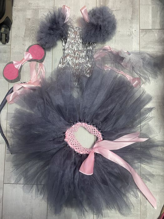 Новорічний костюм мишки для дівчинки