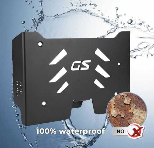 BMW GS Skid Plate - Proteção Carter Motor Descanso Central