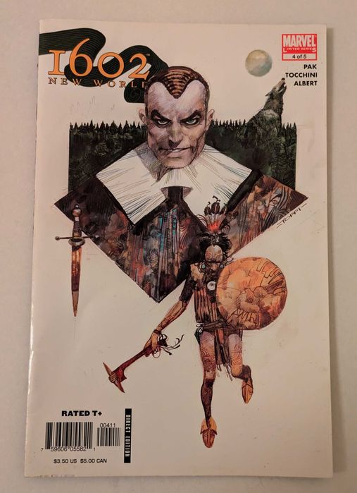 BD - 1602 - NEW WORLD - 4 OF 5 - MARVEL