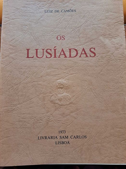 Livro Os Lusíadas de Luís de Camões