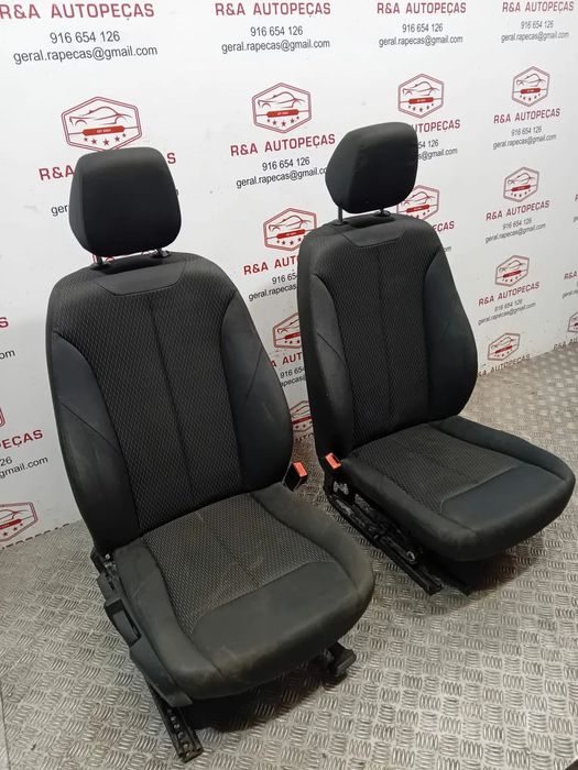 Conjunto Bancos Frente Frontais Trás Traseiros BMW Série 1 F20 Tecido