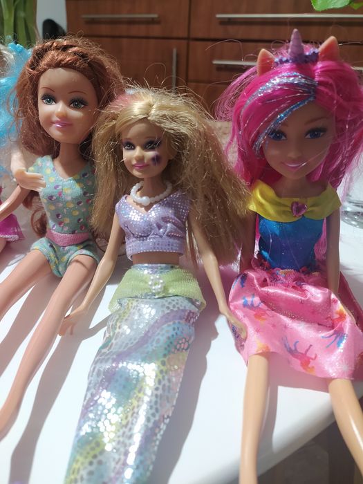 Zestaw lalek barbie