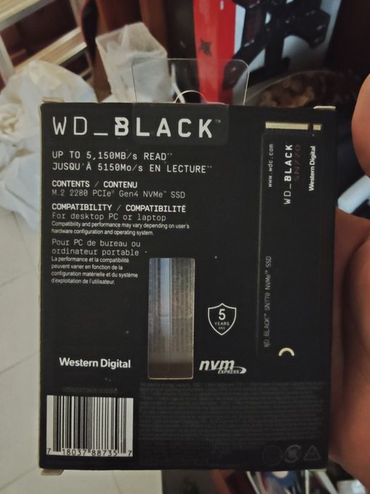 Ssd 2tb m2 2280 western digital wd black