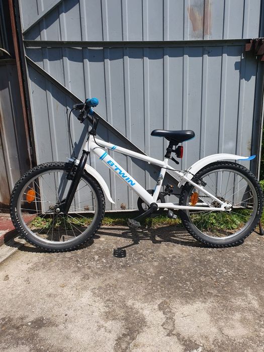 Rower Btwin Racingboy 20 cali biały