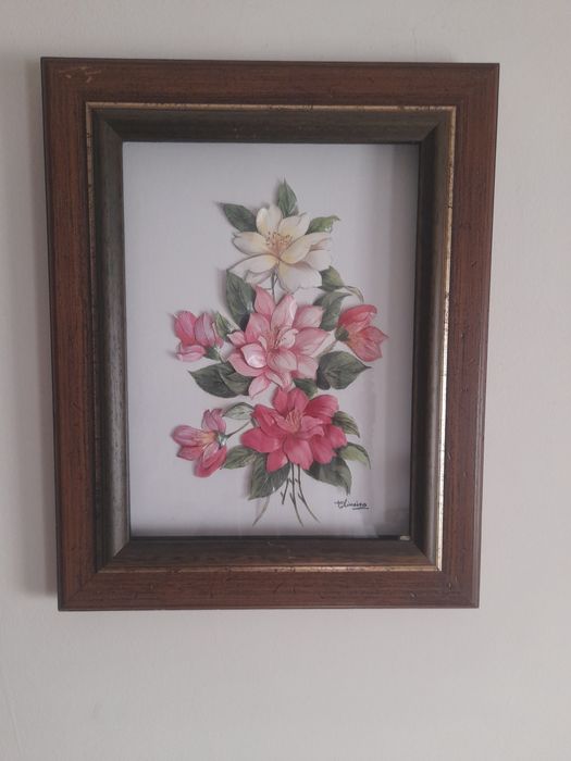 Quadros artesanais três dimensões