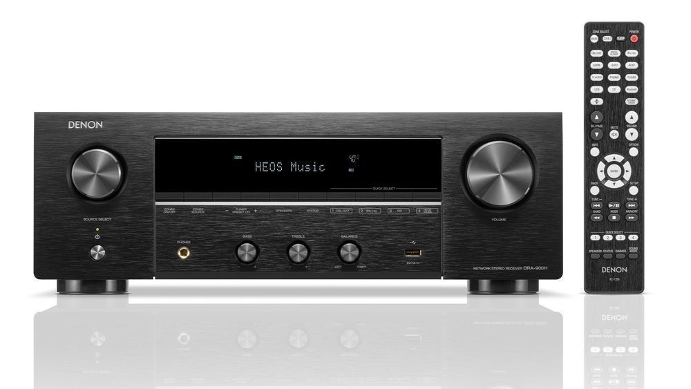 Amplituner stereo Denon DRA-900H Czarny heos tidal spotify hdmi