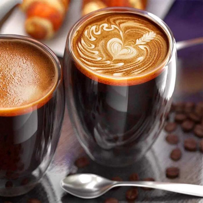 Набір склянок з подвійними стінками (подвійним дном) 2 шт х 450 мл