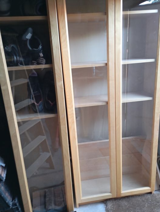 Regały witryna ze szkłem szafka IKEA Biilly Oxberg
