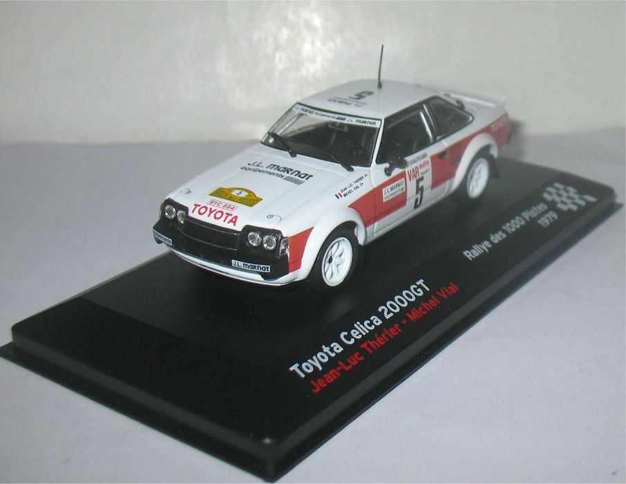 Toyota Celica 2000GT-Vencedor Rally 1000 Pistes 1979- Jean-Luc Thérier