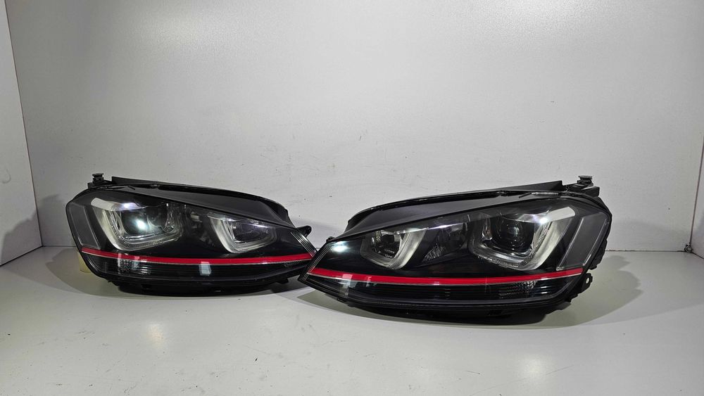 Vw Golf 7 VII GTI Xenon Led Lampy Przednie Przód Europa EU