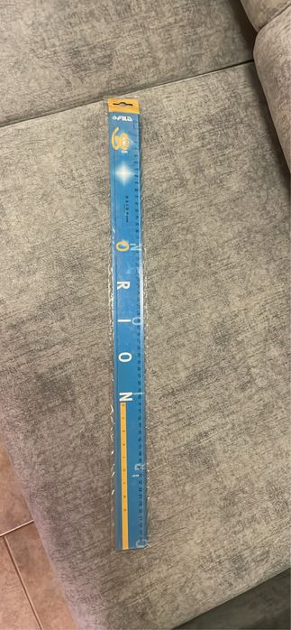 Régua escolar com 60 cm