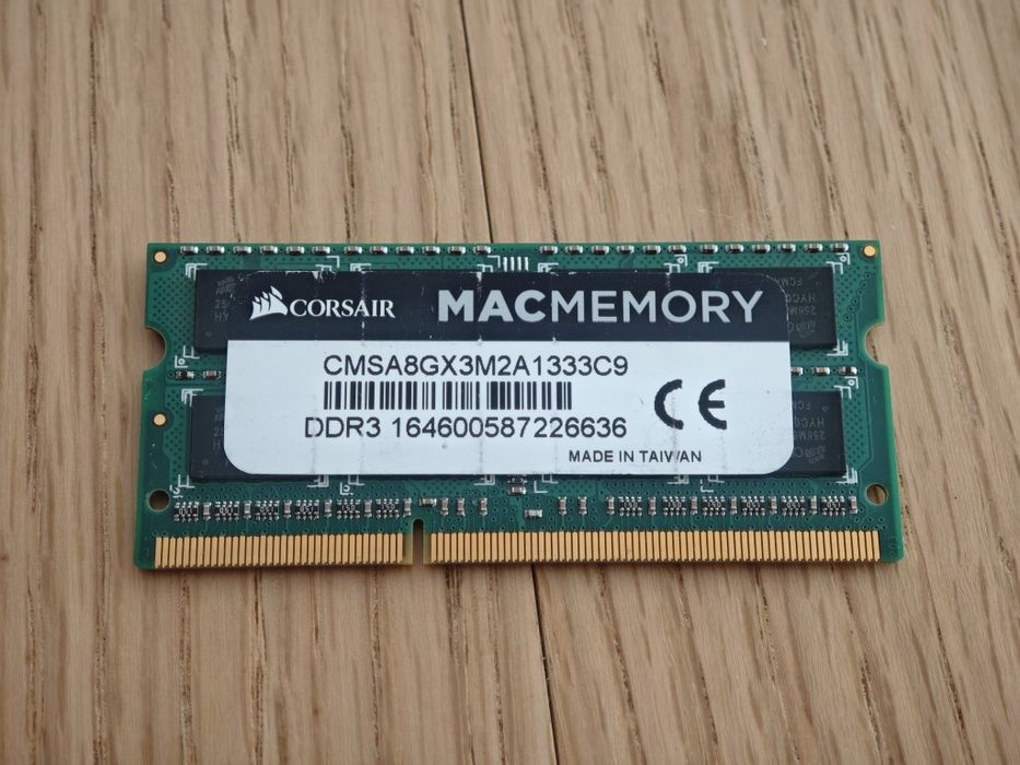 Pamięć RAM Corsair MacMemory 4GB DDR3 SODIMM 1333MHz Laptop / Mac