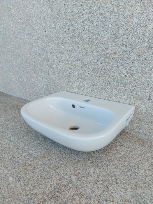 3 Lavatórios Brancos Duravit Novos 45 x 34 cm