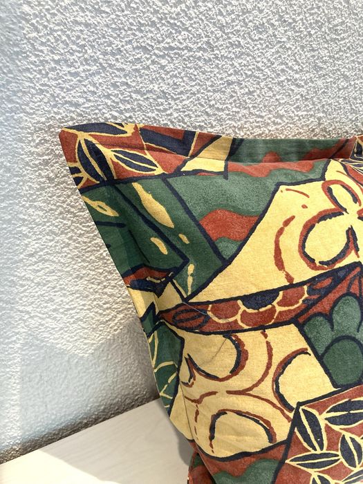 poszewka ozdobna bawełniana lofty kubizm vintage 40x60