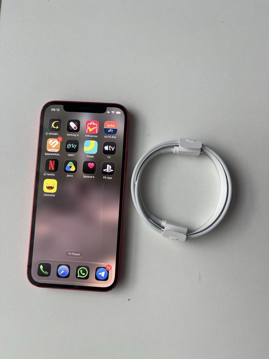 iPhone 12 (PRODUCT)RED / Новий акумулятор 100% / Neverlock