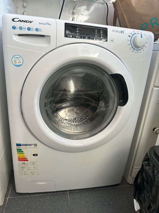 Máquina de Lavar Roupa CANDY como nova (7 kg - 1200 rpm - Branco)