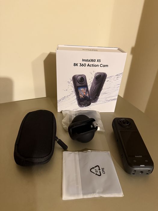 Insta360 X5 - Como Nova - Impecável