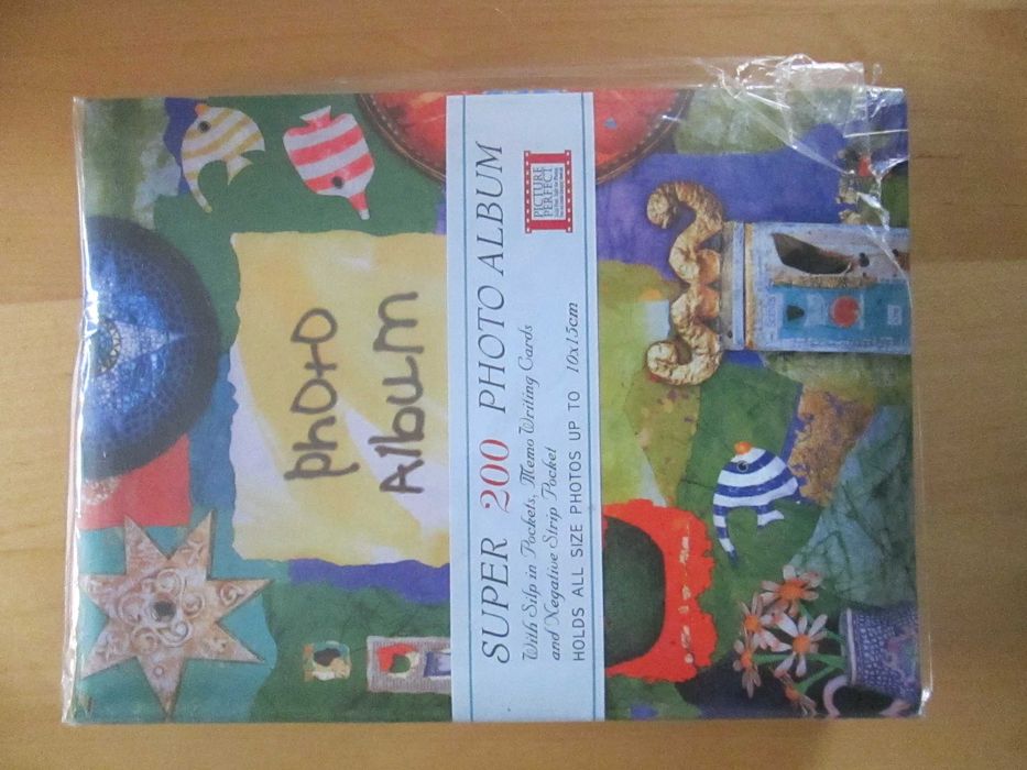Album para 200 fotos, novo