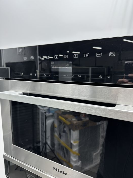 Комплект!Духова шафа + мікрохвильова піч  Miele H6167 DGM7340