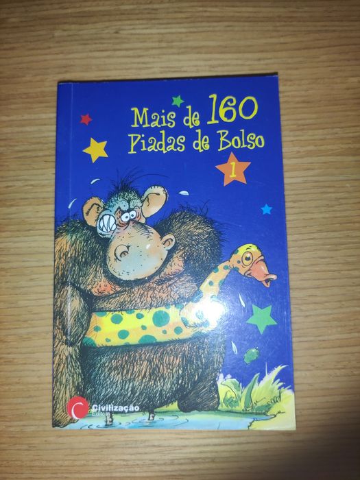 Livros "Mais de 160 Piadas de bolso 1,2 e 4
