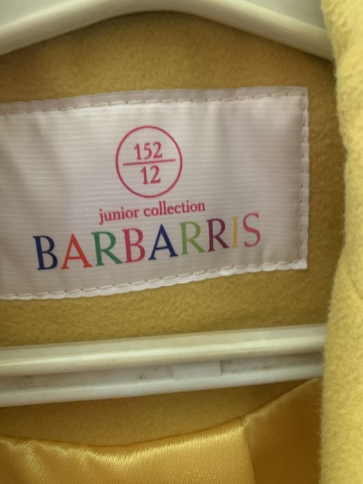 Осіннє пальто для дівчинки