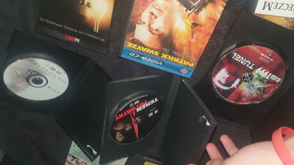 Zestaw filmów DVD VCD