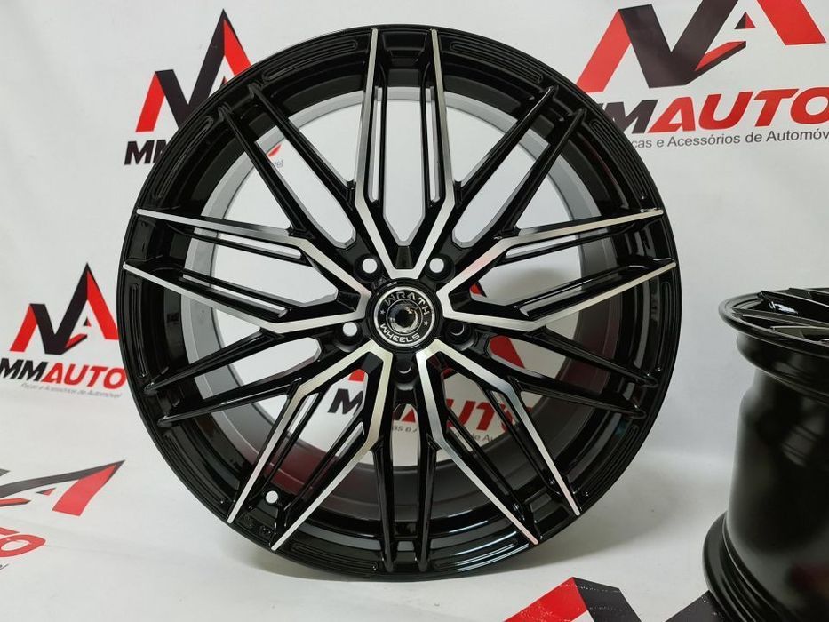 Jantes Wrath WF9 Preto Polido 19