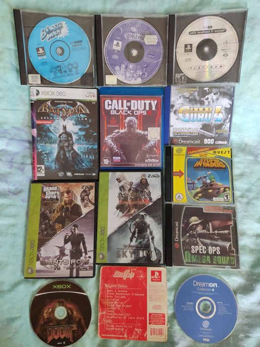 Ігра диск на  комп'ютер або ноутбука  xbox ps1 ps2 ps3