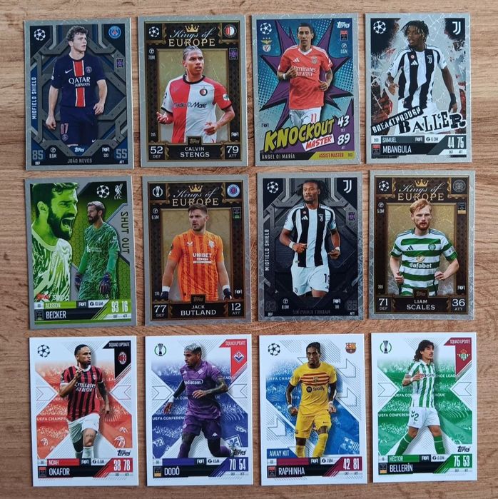 Karty piłkarskie Topps Match Attax 2025
