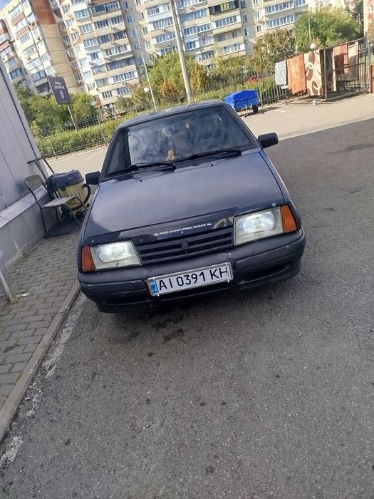 Ваз 21099 на полном ходу