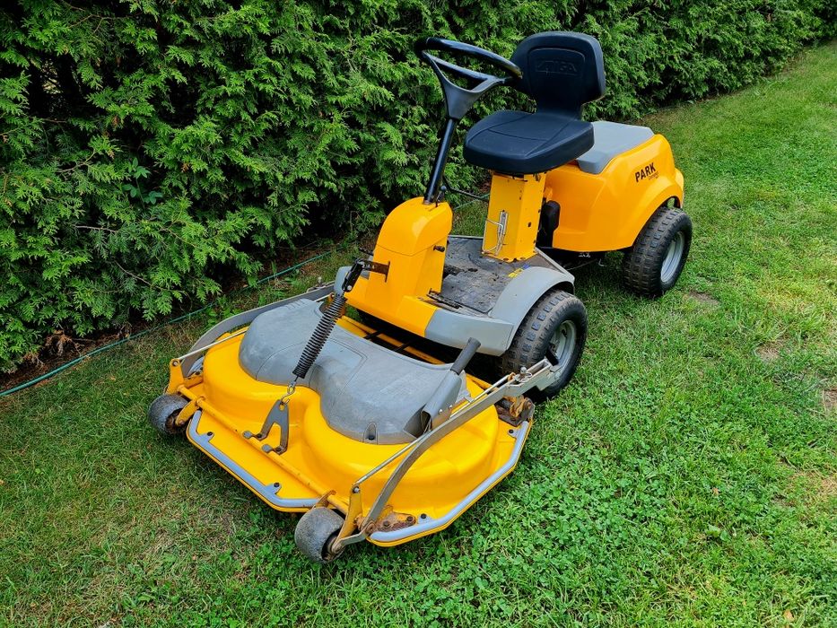Traktorek kosiarka STIGA PARK compact 15.5km mulczer NOWY Agregat tnacy piekny zadbany stan BEZ wkładu