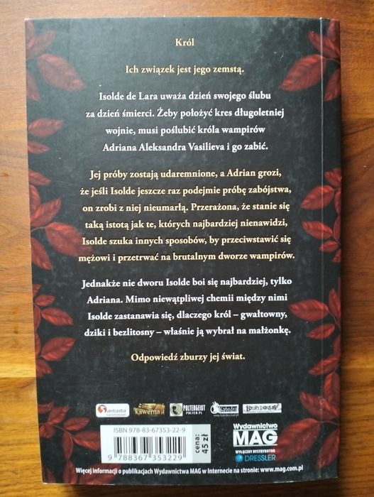 Scarlett St. Clair Król wojny i krwi