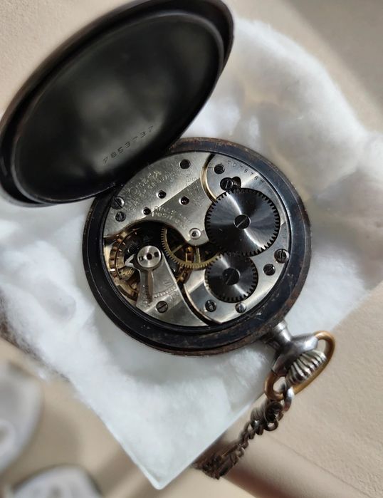 Relógio de Bolso centenário Omega Calibre 15 rubis, Vintage/Coleção