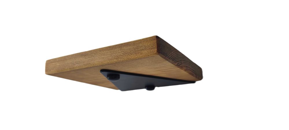 Półka Wisząca Drewniana LOFT Kwietnik ścienna 15x15