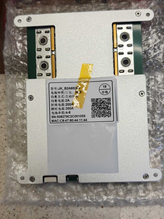 JiKong BMS Lifepo4 Li-ion JK-B2A8S20P 3s-8s 200А 2A новая версия