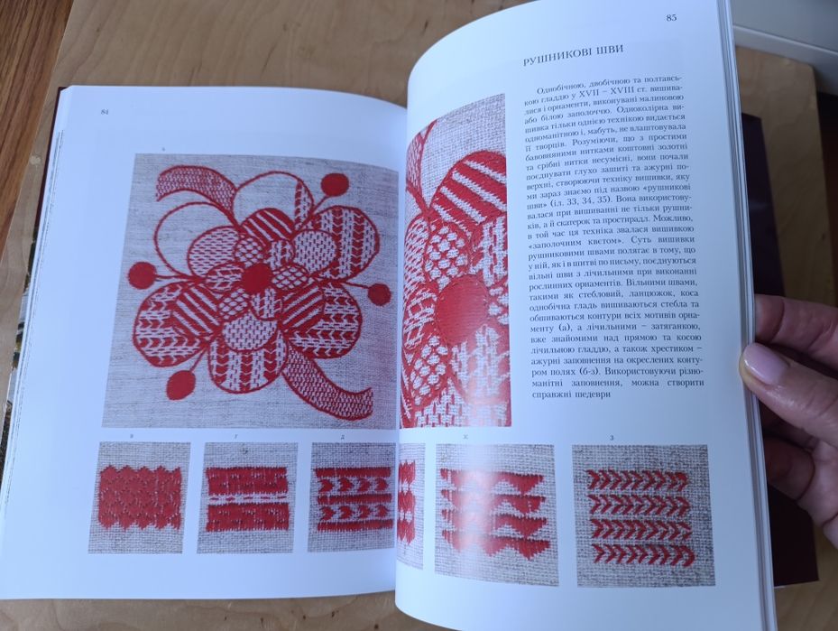 Книга-альбом Вишивка козацької старшини. Техніки.