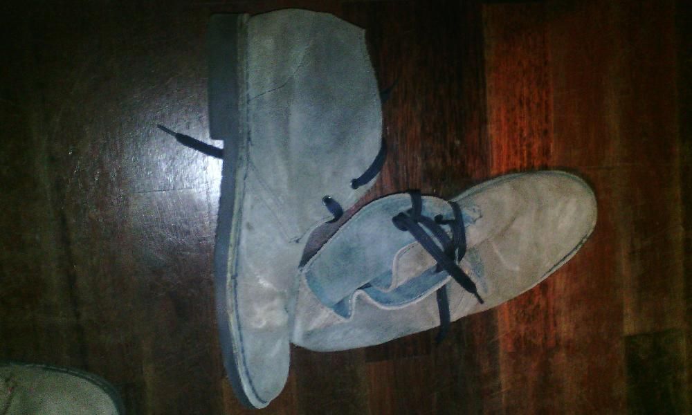 botas em pele tam 41