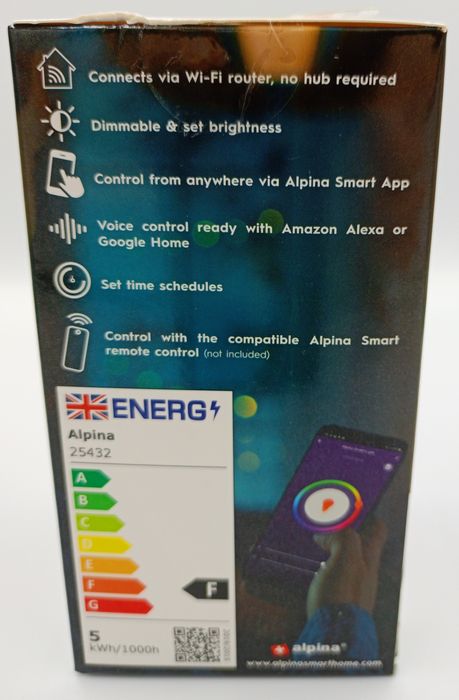 Żarówka (Smart wi-fi blub) alpina