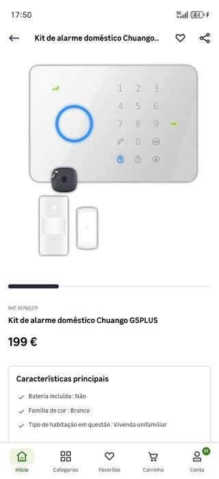 Alarme chuango G5 plus