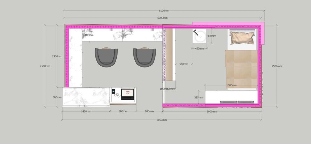 Quiosque NOVO para Estetica - Loja ou Shopping