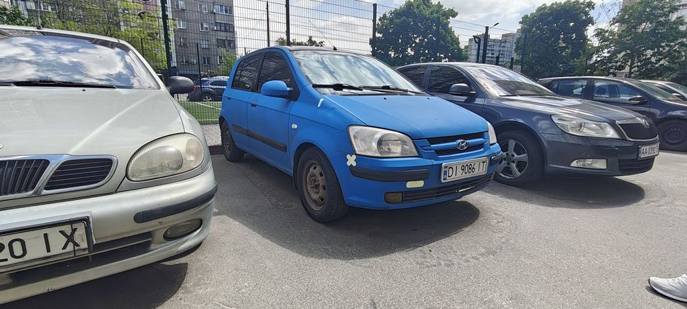 Hyundai Getz 1,4 газ бензин автомат