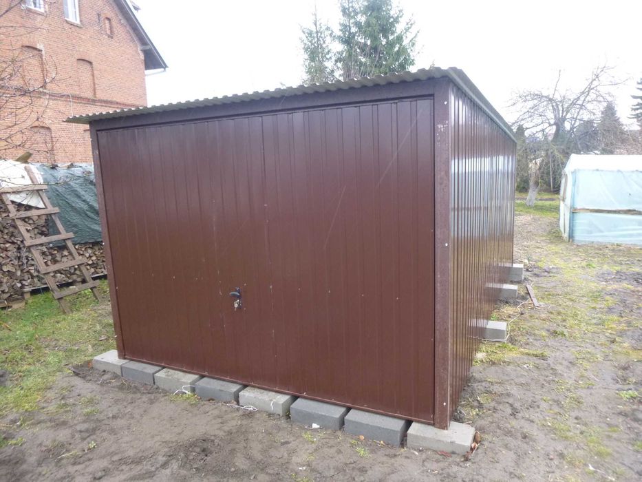 Garaż Blaszany Schowek 3x5 3x6 4x6 Wymiary Producent PROMOCJA