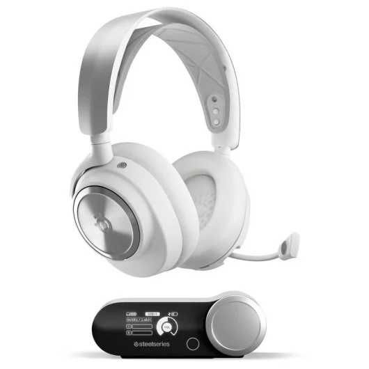 Steelseries Arctis nova pro wireless in white